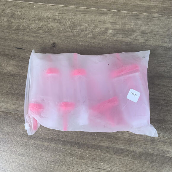 Frozen Ice Cream Molds Juice Popsicle Maker Lolly Pop Mould Tray 6-Cells - US - Picture 8 of 10